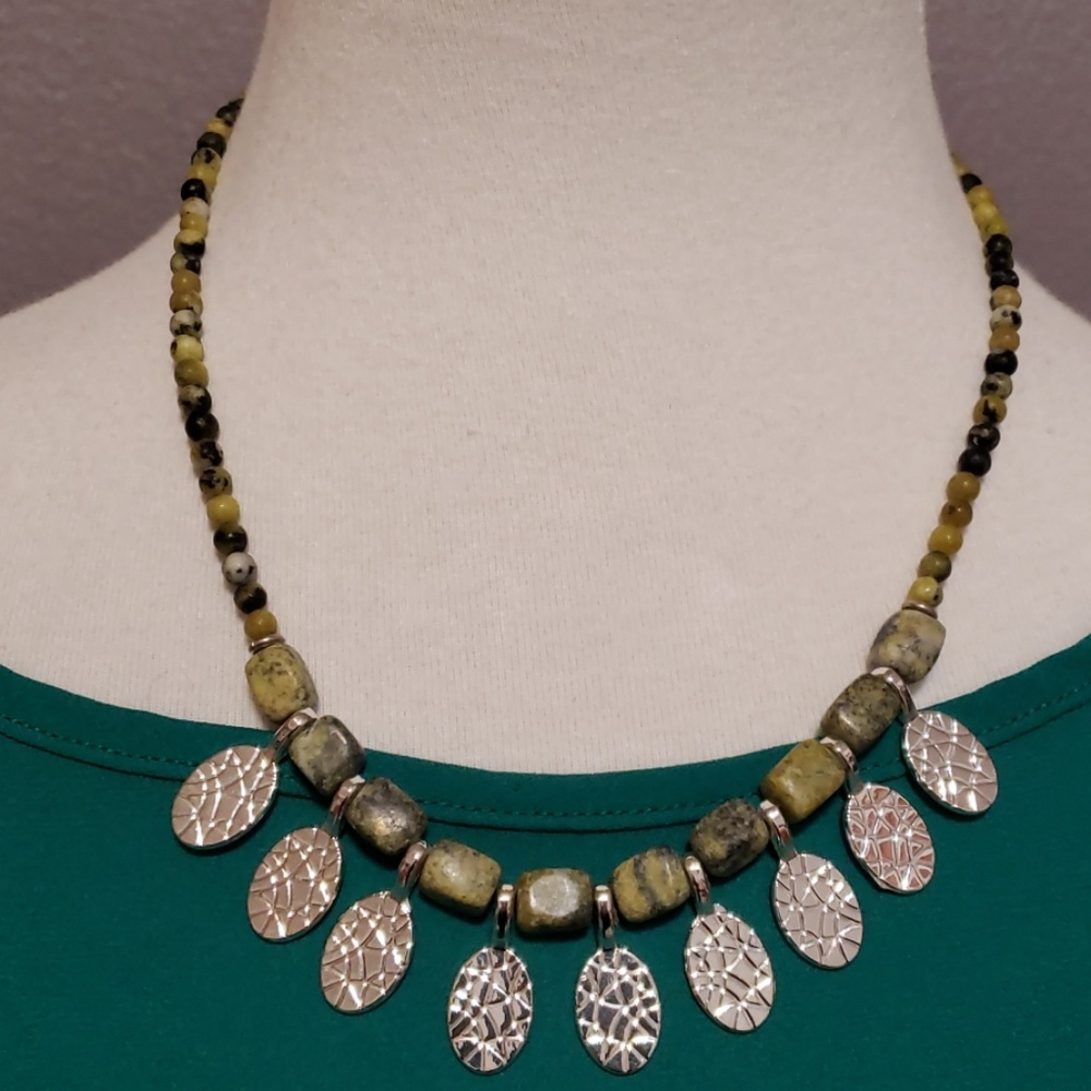 Handmade one of a kind necklace.